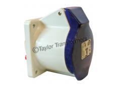 240V 32 Amp 3 Pin Panel Socket